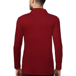 BEYOU FASHION Men Printed Polo Collar T-shirt image 4