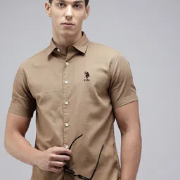 U.S. Polo Assn. Denim Co. Pure Cotton Casual Shirt-picture-30