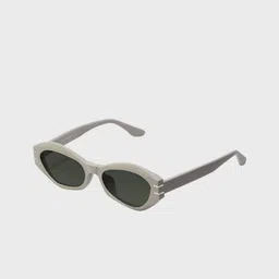 SAM & MARSHALL Women Green Lens & Gunmetal-Toned Cateye Sunglasses with-picture-22