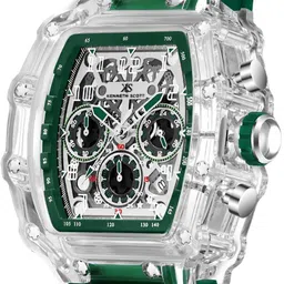 KENNETH SCOTT Men Dial & Bracelet Style Straps Analogue Multi Function Watch K25103-ZSHI image 2