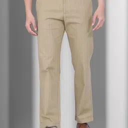 AWACK Men Tailored High-Rise Easy Wash Formal Trousers-picture-15