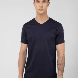TENHEM Men V-Neck Pure Cotton T-shirt-picture-28