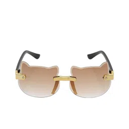 SHOP FRENZY Unisex Kids Cateye Sunglasses with UV Protected Lens image 5