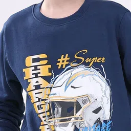 Monte Carlo Boys Graphic Printed Hooded Pullover Sweatshirt image 5