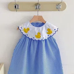 LULU & SKY Striped A-Line Midi Dress image 3