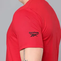 Reebok Graphic Printed Pure Cotton Athleisure T-shirt image 5