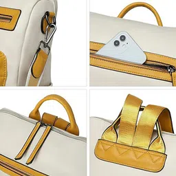 PROARCH Women Colourblocked Backpack image 4