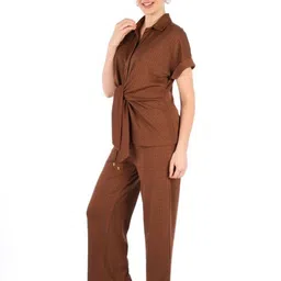 CORY EDGE Shirt Collar Top & Trousers Co-Ords image 3