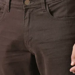 VAN HEUSEN DENIM LABS Men Regular Fit Mid-Rise Jeans image 5