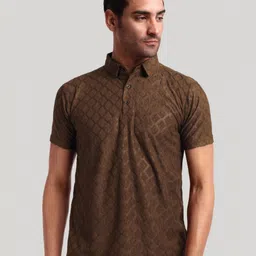 LUXURIT Men Polo Collar Pockets T-shirt-picture-24