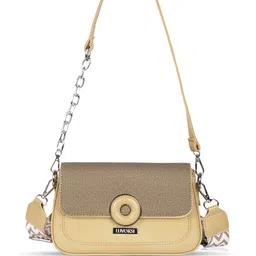 Luvoksi Women Colourblocked Structured Sling Bag-picture-30