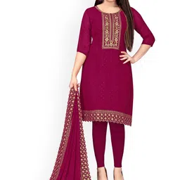 Maroosh Floral Embellished Unstitched Dress Material-image-68