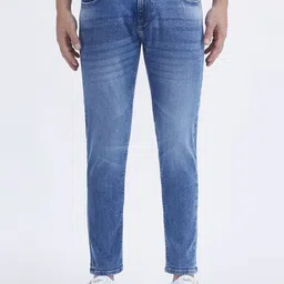Pepe Jeans Men Oliver Skinny Fit Mid-Rise Low Distress Heavy Fade Stretchable Jeans-picture-18