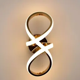 Cruv Gold-Toned LED Ceiling Light + Wall Lights Wall Lamp-picture-12