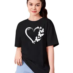 LOCAVESTIR Girls Printed T-shirt-picture-28
