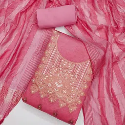 Panzora Unstitched Dress Material-picture-40