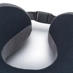 Samsonite Grey And Blue Memory Foam Lightweight Sleep Pillow image 2