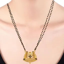 DZINETRENDZ Gold-Plated Mangalsutra image 3