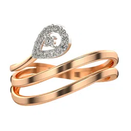 VALANOVA Women Rose Gold Ring Diamond-picture-24