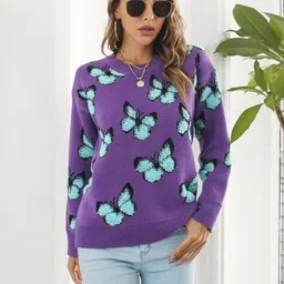 Oh Rare Women Conversational Printed Pullover-picture-31