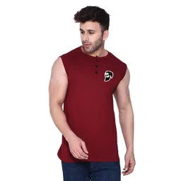 BEYOU FASHION Round Neck Sleeveless Slim Fit T-shirt-picture-39