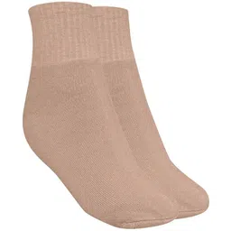 MUKHAKSH Men Pack of 3 Pure Cotton Ankle-Length Socks image 3
