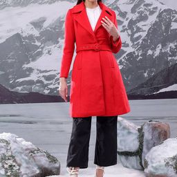 Stylecast X Kotty Cotton Knee Length Overcoat-picture-5