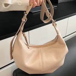 StyleCast x Revolte One Handle Half Moon Hobo Bag image 1