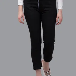 Ira Collections Women Comfort Jogger Mid-Rise Stretchable Jeans-image-58