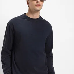 Bewakoof Drop-Shoulder Sleeves Pure Cotton Oversized T-shirt-picture-57