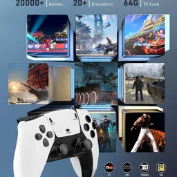 ZEPAD M15-4K HD TV Video Game 2.4G Wireless Game Stick With 2 Wireless Controller 64 GB with Plug & Play, Portable 8 Bit Game Box, 4K HDMI Output 40 Emulator, Tv Video Game image 2