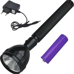 qtx 2 Mode 500M Long Beam Waterproof Chargeable LED Metal Home, Outdoor Everyday Use 1.3 hrs Torch Emergency Light-picture-12