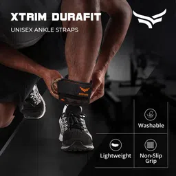 xtrim LoopX Dura Lift-Stylish Polyester Ankle Straps for Workout Ankle Support image 2