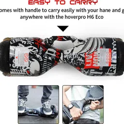 littlepup Classic 6.5 Hoverboard with App Connectivity, Inbuilt Bluetooth Speaker HoverBoard Scooter image 4