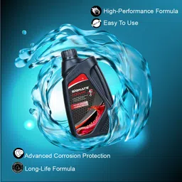 signate Radiator Coolant (3L) - Anti-Freeze, Anti-Rust, Long-Life for Cars & Bikes Vehicle Coolant Tank image 2