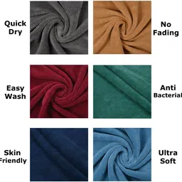 cotton bolls textiles Microfiber 340 GSM Bath Towel image 5