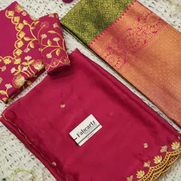 sonu creation Self Design Semi Stitched Lehenga Choli image 4