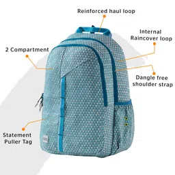 Wildcraft Kids Geometric Printed Backpack image 4