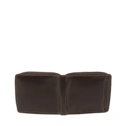 Teakwood Leathers Men Solid Brown Wallets with RFID Features image 3