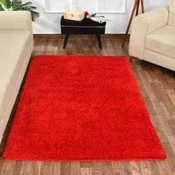 PRESTO Red Soft Feel Anti-Skid Floor Carpet image 1