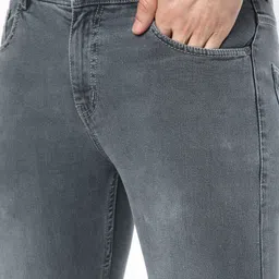 R&B Men Slim Fit Light shade Clean look Cotton Jeans image 5