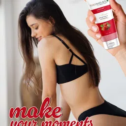 7daysnatural 7 DAYS Set of 4 Fresh Strawberry Water-Based Lubricant Cum Stimulating Gel - 100 ml each image 4