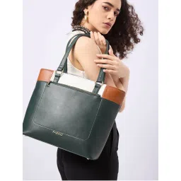 FARGO Trivana Green Tote Bag Handbag (S)-image-0