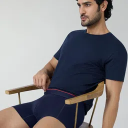 XYXX Pack Of 3 Crux IntelliFresh Mid-Rise Cotton Trunks XYTRNK3PCKN893 image 3