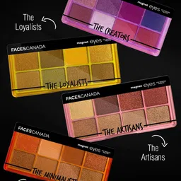 FACES CANADA Magnet Eyes Intensely Pigmented 8 In 1 Eyeshadow Palette 6.4g-The Minimalists image 5