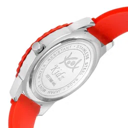 Kool Kidz Kids White Brass Dial & Red Wrap Around Straps Analogue Watch DMK 47 RED 01 image 2