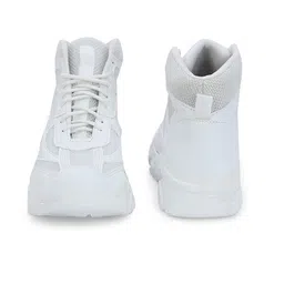 knoos Women Textured High-Top Water Repellent Upper Mesh Sneakers image 4