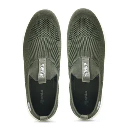 Ajanta Men Textured Lightweight Slip-On Sneakers image 5