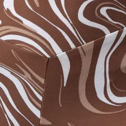 Popwings Women Printed Flared High-Rise Trouser image 3