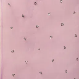 Varanga Women Mauve Zari Yoke Design Chanderi Silk Kurta with Trousers & Dupatta image 3